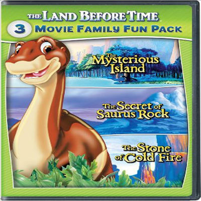 The Land Before Time 5~7: 3 Movie Family Fun Pack (공룡시대 5~7: 3 무비 패밀리 펀 팩)(지역코드1)(한글무자막)(DVD)