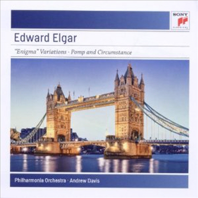 엘가 : 에니그마 변주곡, 위풍당당 행진곡 (Elgar : Enigma Variations,Op.36, Pomp And Circumstance)(CD) - Andrew Davis