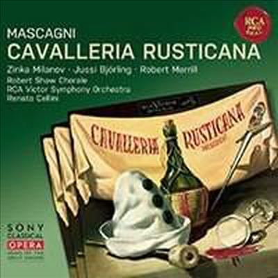 마스카니: 오페라 &#39;카발레리아 루스티카나&#39; (Mascagni: Opera &#39;Cavalleria Rusticana&#39;)(CD) - Renato Cellini