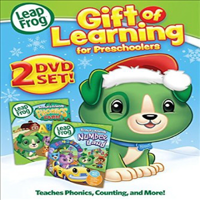 Leapfrog: Gift Of Learning For Preschoolers (기프트 오브 러닝 포 프리스쿨러스)(지역코드1)(한글무자막)(DVD)
