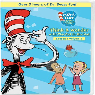 The Cat In The Hat: Think & Wonder - Season 1 Volume 3 (띵크 앤 원더)(지역코드1)(한글무자막)(DVD)