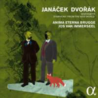 드보르작: 교향곡 9번 '신세계로 부터' & 야나첵: 신포니에타 (Dvorak: Symphony No.9 'From The New World' & Janacek: Sinfonietta)(CD) - Jos van Immerseel