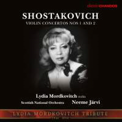 쇼스타코비치: 바이올린 협주곡 1번 & 2번 (Shostakovich: Violin Concertos Nos.1 & 2)(CD) - Lydia Mordkovitch