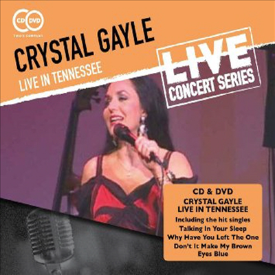 Crystal Gayle - Live In Tennessee (CD+DVD)(Digipack)