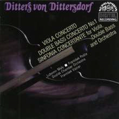 디터스도르프: 더블 베이스 협주곡 1번, 비올라 협주곡, 신포니아 콘체르탄테 (Dittersdorf: Double Bass Concerto No.1, Viola Concerto, Sinfonia Concertante For Viola, Double Bass & Orchestra)(CD) - Frantis