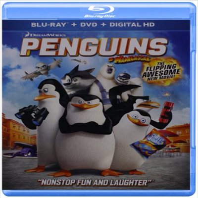 Penguins Of Madagascar (마다가스카의 펭귄)(한글무자막)(Blu-ray)