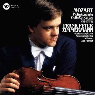 모차르트: 바이올린 협주곡 1, 4번 (Mozart: Violin Concertos Nos.1 & 4) (일본반)(CD) - Frank Peter Zimmermann