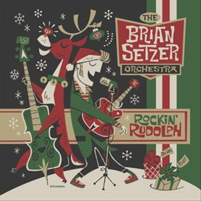 Brian Setzer Orchestra - Rockin Rudolph (MP3 Download)(Colored LP)