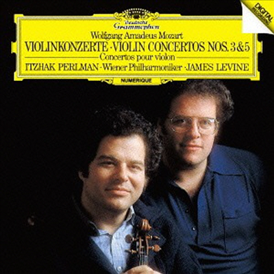 모차르트: 바이올린 협주곡 3, 5번 (Mozart: Violin Concertos Nos.3 & 5) (SHM-CD)(일본반) - Itzhak Perlman