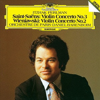 생상: 바이올린 협주곡 3번, 비에니아프스키: 바이올린 협주곡 2번 (Saint-Saens: Violin Concerto No.3, Wieniawski: Violin Concerto No.2) (SHM-CD)(일본반) - Itzhak Perlman