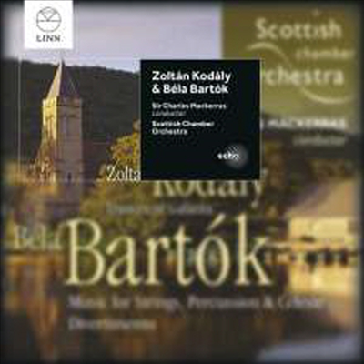 바르톡: 현악기와 타악기 첼레스타를 위한 음악, 디베르티멘토, 코다이: 갈란타 무곡 (Bartok: Music for Strings Percussion & Celesta, Divertimento, Kodaly: Dances of Galanta)(CD) - Charles Mackerras