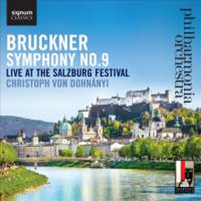 브루크너: 교향곡 9번 - 노바크반 (Bruckner: Symphony No. 9 in D Minor - Live at the Salzburg Festival)(CD) - Christoph von Dohnanyi