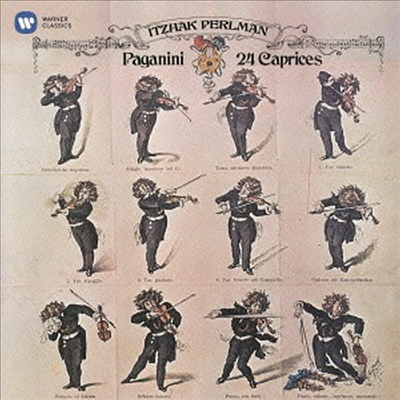 파가니니: 24 카프리스 (Paganini: 24 Caprices) (Remastered)(일본반)(CD) - Itzhak Perlman