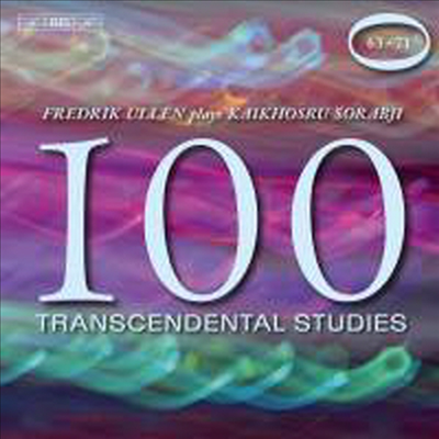 소랍지: 100개의 초절기교 연습곡 63번 - 71번 (Sorabji: 100 Transcendental Studies Nos.63 - 71) (SACD Hybird)(CD) - Fredrik Ullen