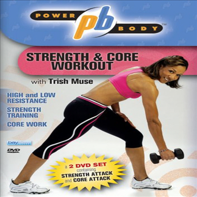 Power Body: Strength &amp; Core Workout With Trish Mus(한글무자막)(DVD)