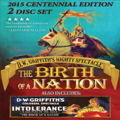 D.W. Griffith's The Birth Of A Nation - 2015 Centennial Edition (국가의 탄생)(지역코드1)(한글무자막)(DVD)