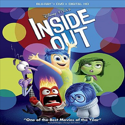 Inside Out (인사이드 아웃)(한글무자막)(Blu-ray)