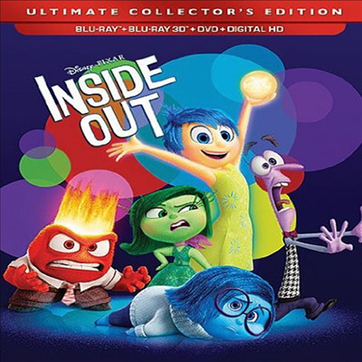 Inside Out (인사이드 아웃)(한글무자막)(Blu-ray 3D)
