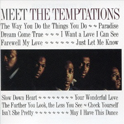 Temptations - Meet The Temptations (Ltd. Ed)(Bonus Tracks)(일본반)(CD)