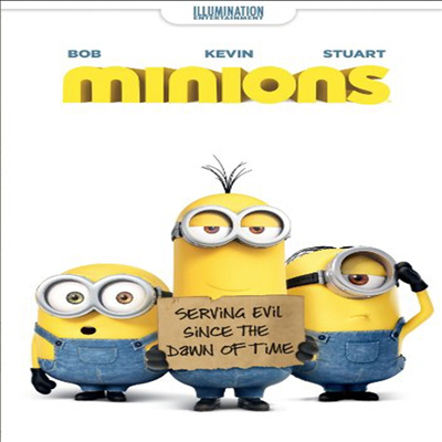 Minions (미니언즈)(지역코드1)(한글무자막)(DVD)