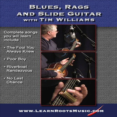 Blues Rags & Slide Guitar (슬라이드 기타)(지역코드1)(한글무자막)(DVD)