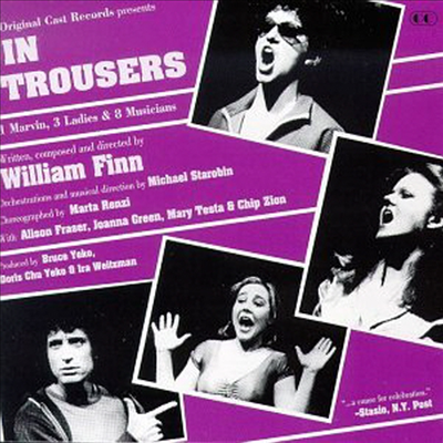 O.S.T. - In Trousers (1979 Original Off-Broadway Cast)(CD)