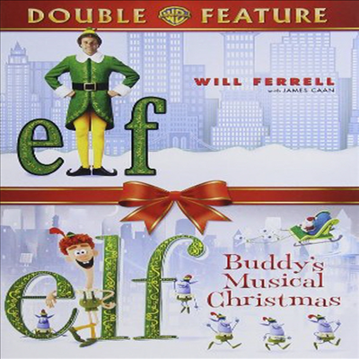 Elf / Elf: Buddys Musical Christmas (엘프 / 엘프: 버디스 뮤지컬 크리스마스)(지역코드1)(한글무자막)(DVD)