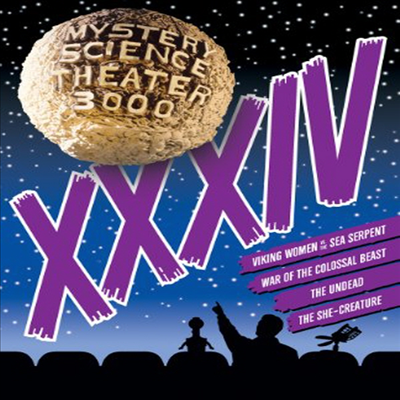 Mystery Science Theater 3000: XXXIV (미스테리 공상극장 3000: XXXIV)(지역코드1)(한글무자막)(DVD)