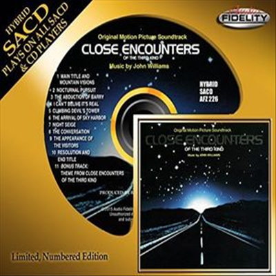 John Williams - Close Encounters Of The Third Kind (미지와의 조우) (Ltd. Ed)(Score)(Soundtrack)(DSD)(SACD Hybrid)