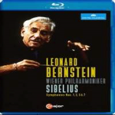 시벨리우스: 교향곡 1번, 2번, 5번 &amp; 7번 (Sibelius: Symphonies Nos. 1, 2, 5 &amp; 7) (Blu-ray) (2015) - Leonard Bernstein