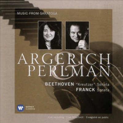 베토벤: 바이올린 소나타 9번 '크로이처' & 프랑크: 바이올린 소나타 (Beethoven: Violin Sonata No.9 Op.47'Kreutzer' & Franck: Violin Sonata)(Digipack)(CD) - Itzhak Perlman