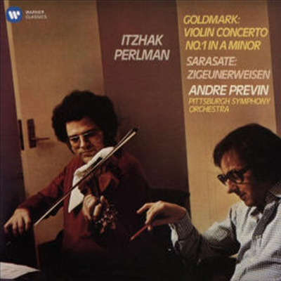 골드마르크: 바이올린 협주곡 1번 &amp; 사라사테: 치고이네르바이젠 (Goldmark: Violin Concerto No.1 &amp; Sarasate: Zigeunerweisen)(Digipack) - Itzhak Perlman