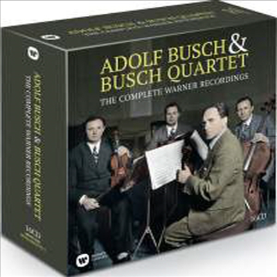 아돌프 부슈 & 뷰수 사중주단 - EMI 녹음 전집 (Adolf Busch & The Busch Quartet - The Complete EMI Recordings) (16CD Boxset) - Adolf Busch
