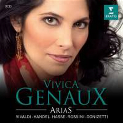 비비카 주노가 노래하는 비발디, 헨델, 하세 &amp; 로시니: 아리아 (Vivica Genaux - Arias) (3CD) - Vivica Genaux