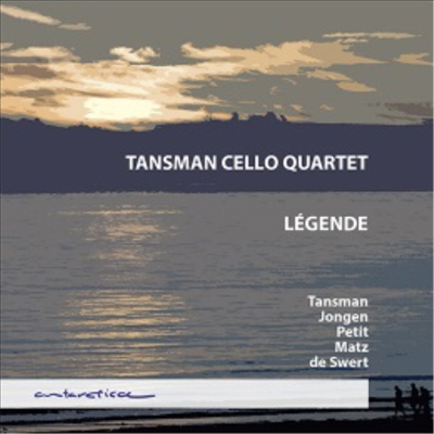 전설 - 첼로 사중주 작품집 (Legende - Tansman Cello Quartet)(CD) - Tansman Cello Quartet