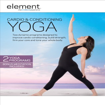 Element: Cardio & Conditioning Yoga (카디오 앤 컨디셔닝 요가)(지역코드1)(한글무자막)(DVD)