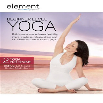 Element: Beginner Level Yoga (비기너 레벨 요가)(지역코드1)(한글무자막)(DVD)