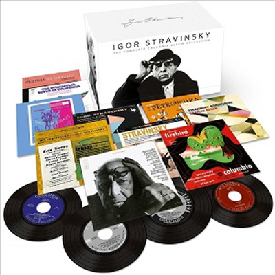 이고르 스트라빈스키 - 콜럼비아 전집 (Igor Stravinsky - The Complete Album Collection) (56CD + 1DVD Boxse) - Igor Stravinsky