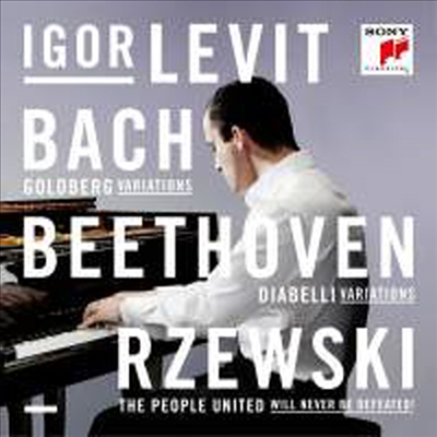 바흐: 골드베르크 변주곡 & 베토벤: 디아벨리 변주곡 (Bach, J S: Goldberg Variations, BWV.988 & Beethoven: Diabelli Variations, Op. 120) (3CD) - Igor Levit