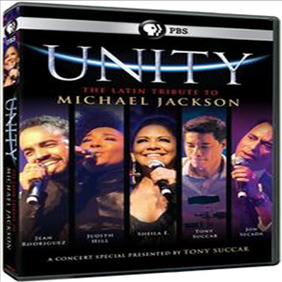 Unity: The Latin Tribute To Michael Jackson (유니티: 더 라틴 트리뷰트 투 마이클 잭슨)(지역코드1)(한글무자막)(DVD)