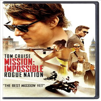 Mission: Impossible - Rogue Nation (미션 임파서블: 로그네이션)(지역코드1)(한글무자막)(DVD)