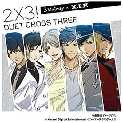 3 Majesty / X.I.P. - 2×3! ~Duet Cross Three!~ (초회한정반)(CD)