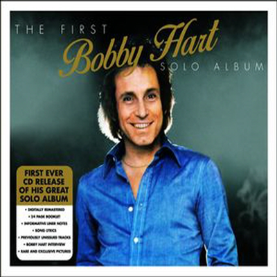 Bobby Hart - First Bobby Hart Solo Album (Includes 24 Page Booklet)(CD)