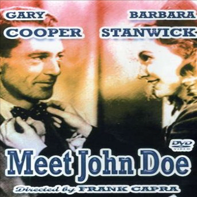 Meet John Doe With Gary Cooper & Barbara Stanwyck (존 도우를 찾아서)(지역코드1)(한글무자막)(DVD)
