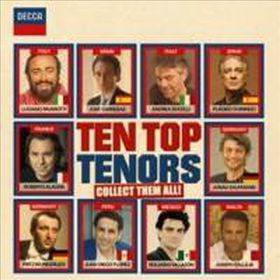 10 탑 테너 (Ten Top Tenors) (2CD) - 여러 성악가