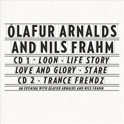 Olafur Arnalds/Nils Frahm - Collaborative Works (2CD)(Digipack)