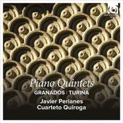 그라나도스 &amp; 투리안: 피아노 오중주 (Granados &amp; Turina: Piano Quintets)(CD) - Cuarteto Quiroga