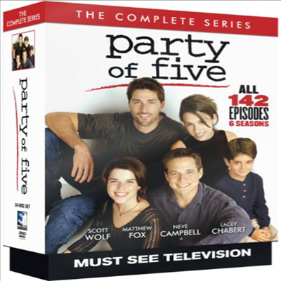 Party Of Five: The Complete Series (파티 오브 파이브: 더 컴플리트 시리즈)(지역코드1)(한글무자막)(DVD)