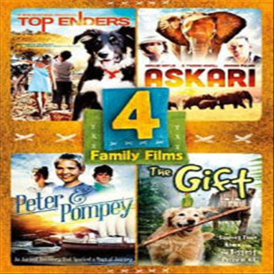 4 Family Films: Askari / Top Enders / Peter &amp; Pompey / The Gift (4 패밀리 필름스)(지역코드1)(한글무자막)(DVD)