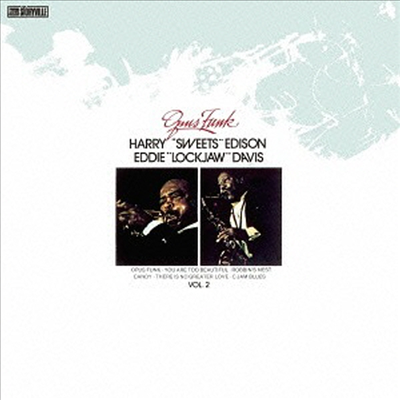 Eddie &#39;Lockjaw&#39; Davis/Harry &#39;Sweets&#39; Edison - Opus Funk Vol.2 (Remastered)(Ltd. Ed)(CD)